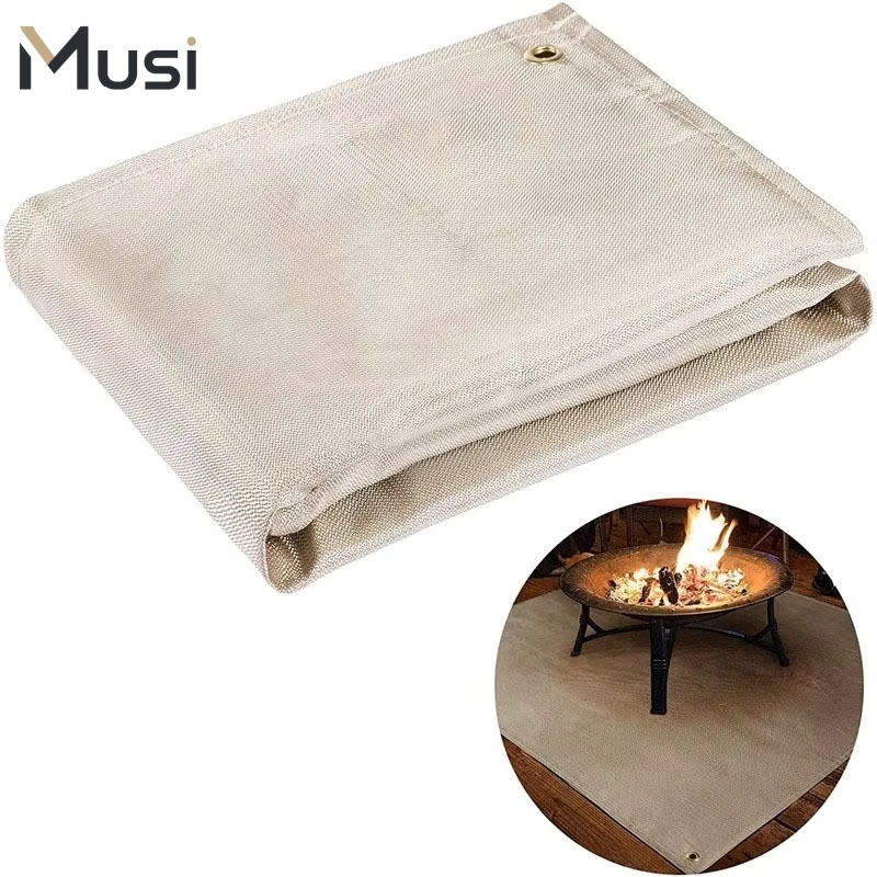 Camping Cooking Area - Tapis de barbecue ignifuge, coussin isolant