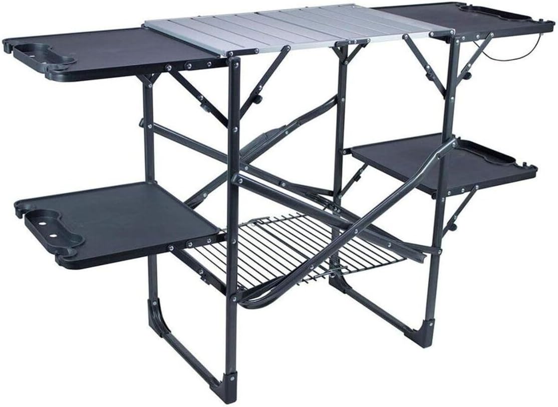 Camping Outdoor Cooking Table - Table de cuisine de camping portable