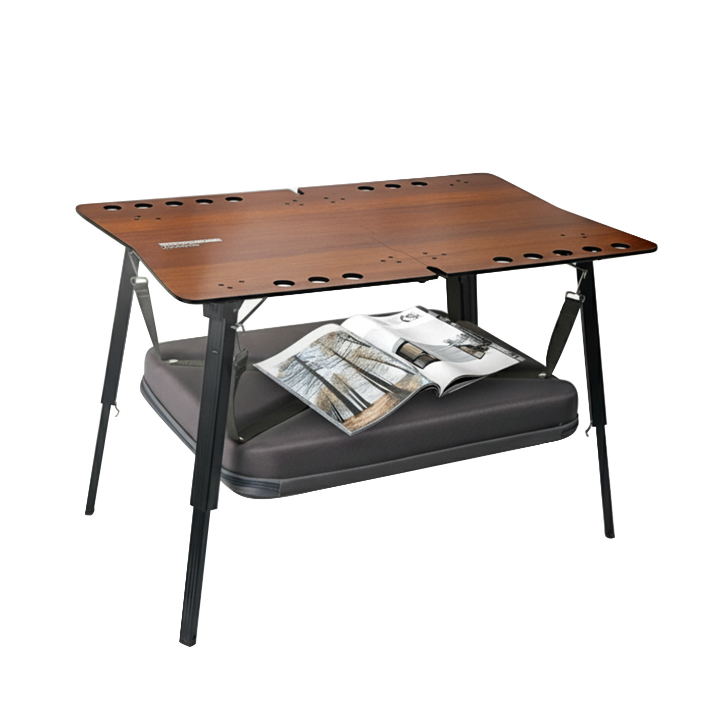 Camping Outdoor Cooking Table - Table pliante en aluminium pour l'extérieur,