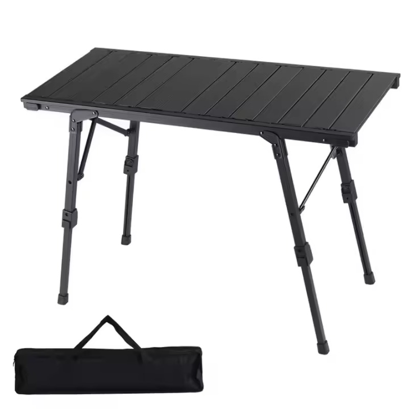 Camping Outdoor Cooking Table - Table de repas pliante d'extérieur stllf