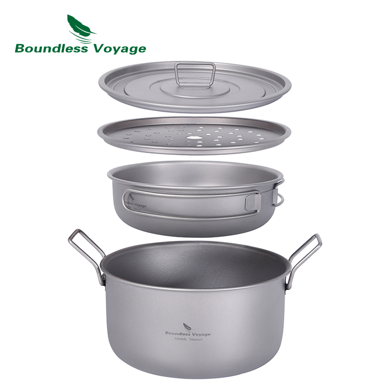 Camping Cooking Griddle - Marmite de Camping de Voyage sans