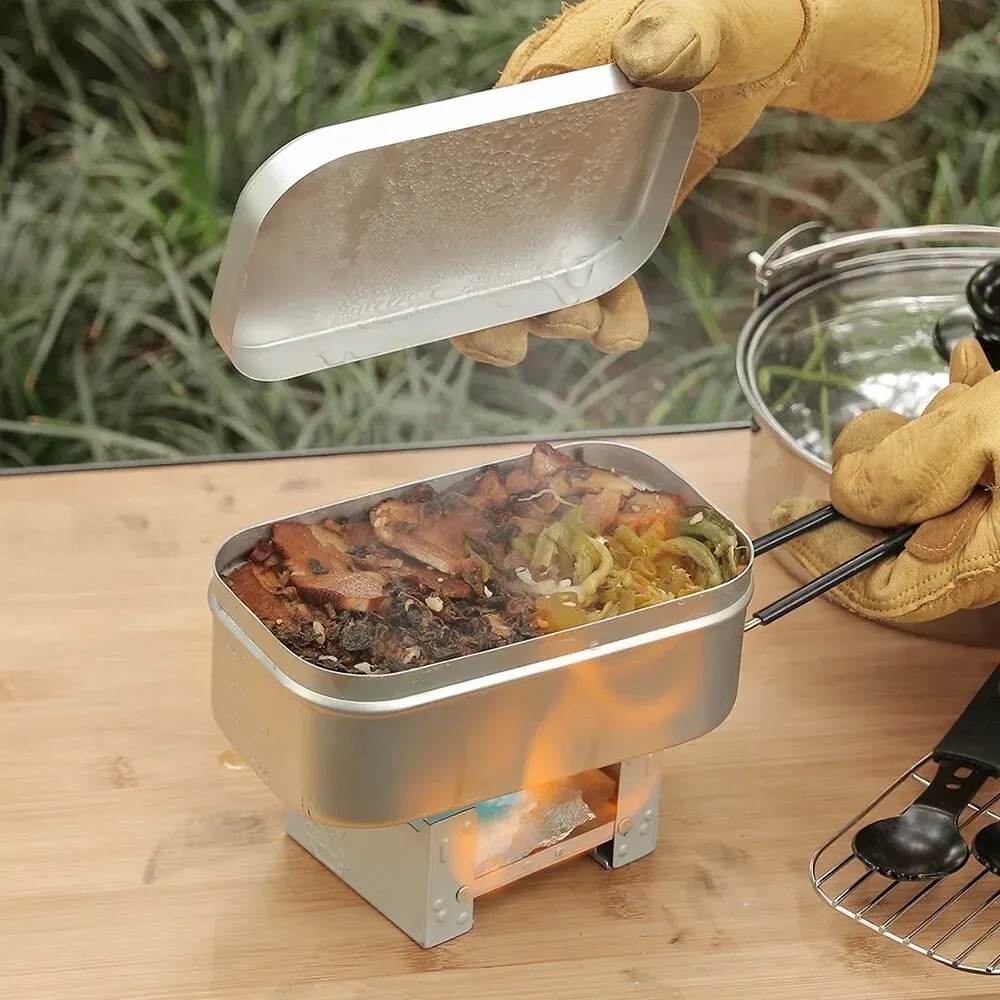 Vaisselle ultralégère pour le  - Camping Cooking Box Set avis et prix