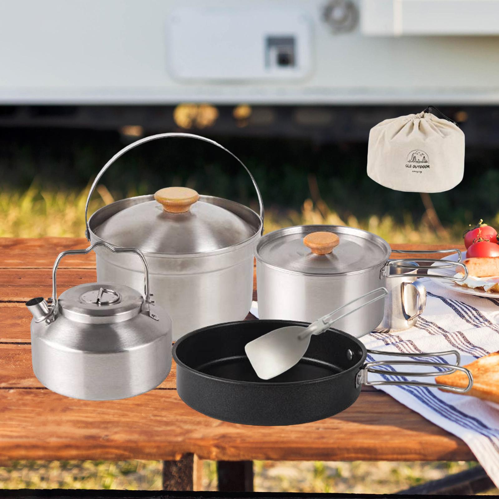 Ustensiles de cuisine de Campi - Camping Cooking Set With Kettle avis et prix
