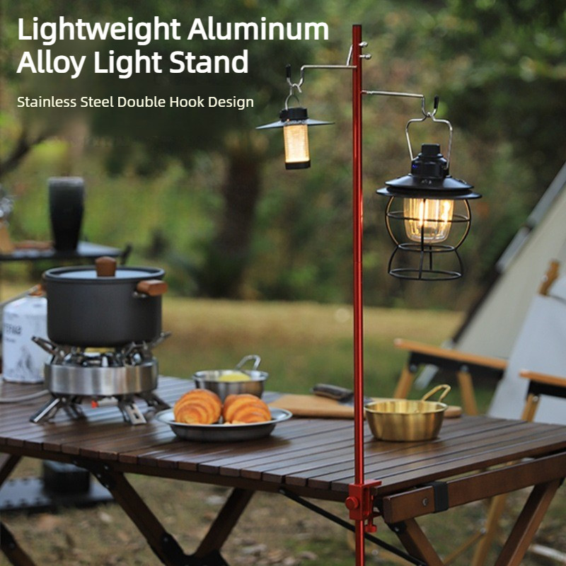 Support de lampe pliable porta - Camping Cooking Hanger avis et prix