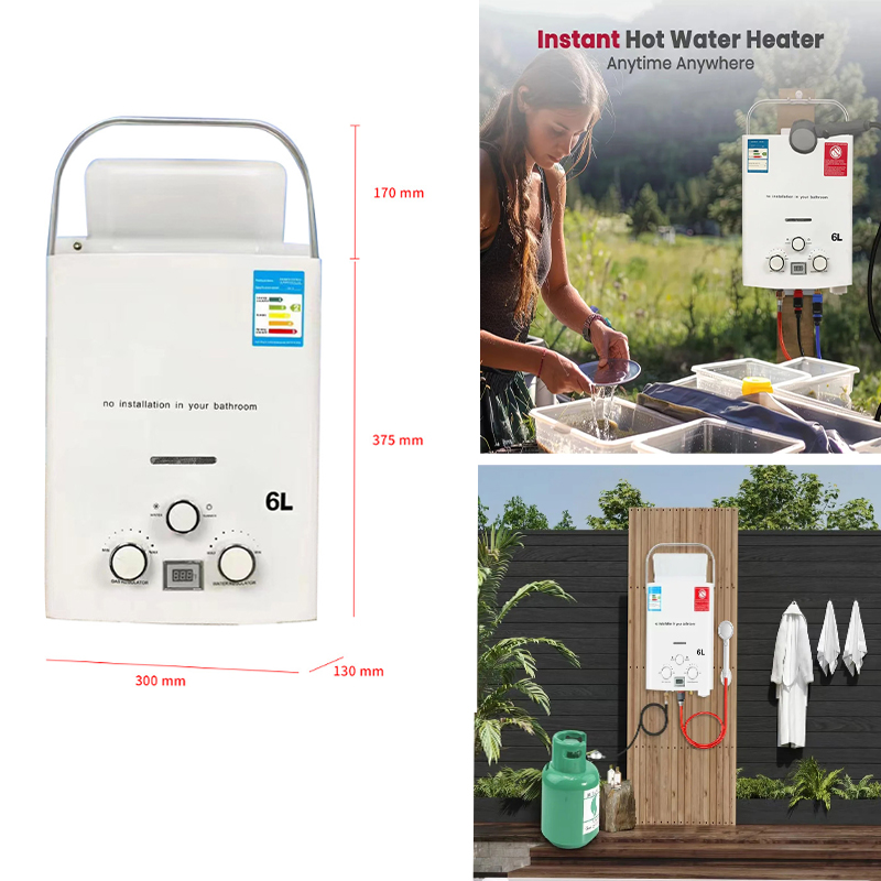 Chauffe-eau au propane 6L, cha - Camping Cooking Propane avis et prix