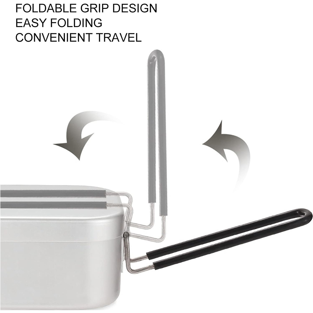 Boîtes à déjeuner en aluminium - Camping Cooking Box Set avis et prix