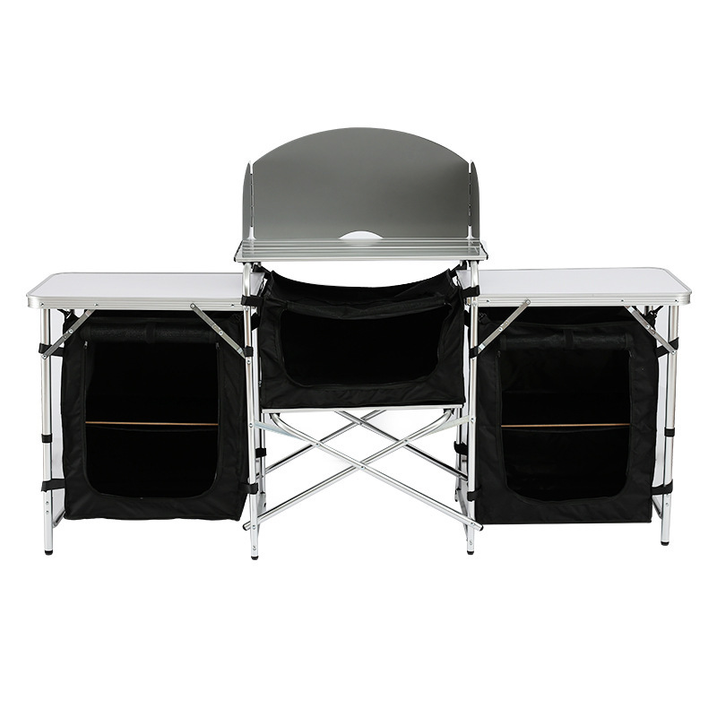 Table de camping pliante multi - Camping Outdoor Cooking Table avis et prix