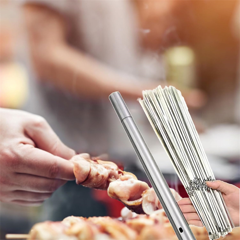 Brochettes de barbecue réutili - Camping Cooking Candle avis et prix