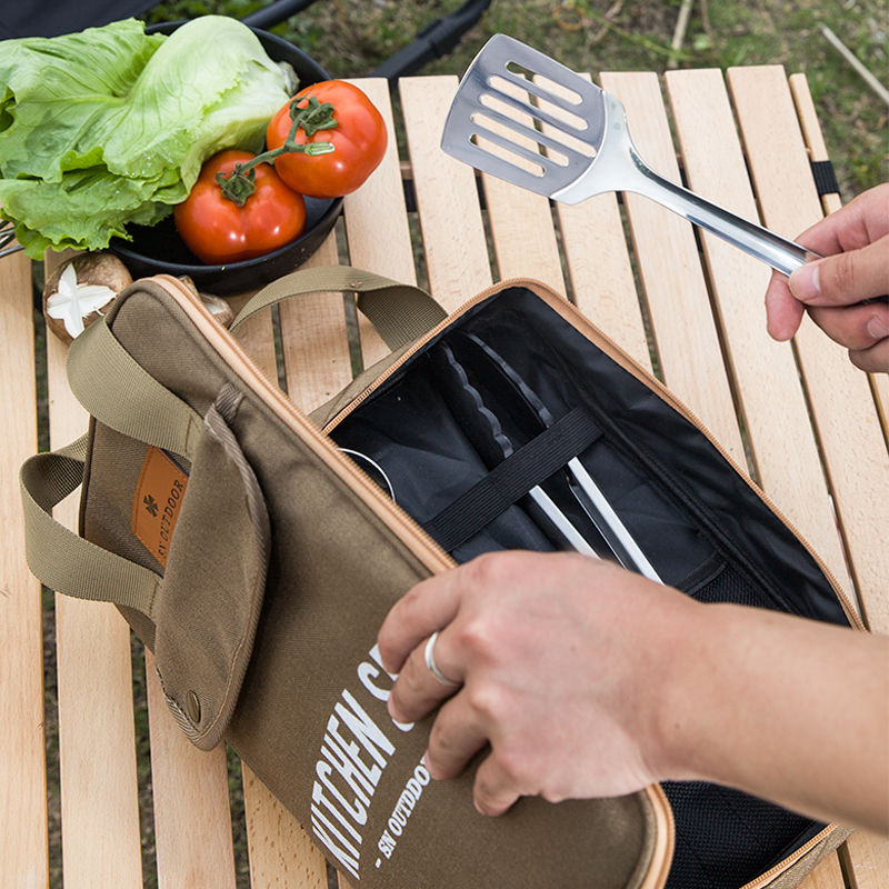 Ensemble de 8 ustensiles de cu - Camping Cooking Knife Set avis et prix