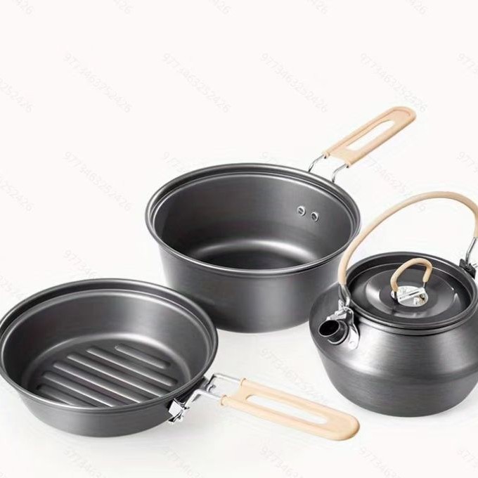 Ensemble de théière d'extérieu - Camping Cooking Set With Kettle avis et prix