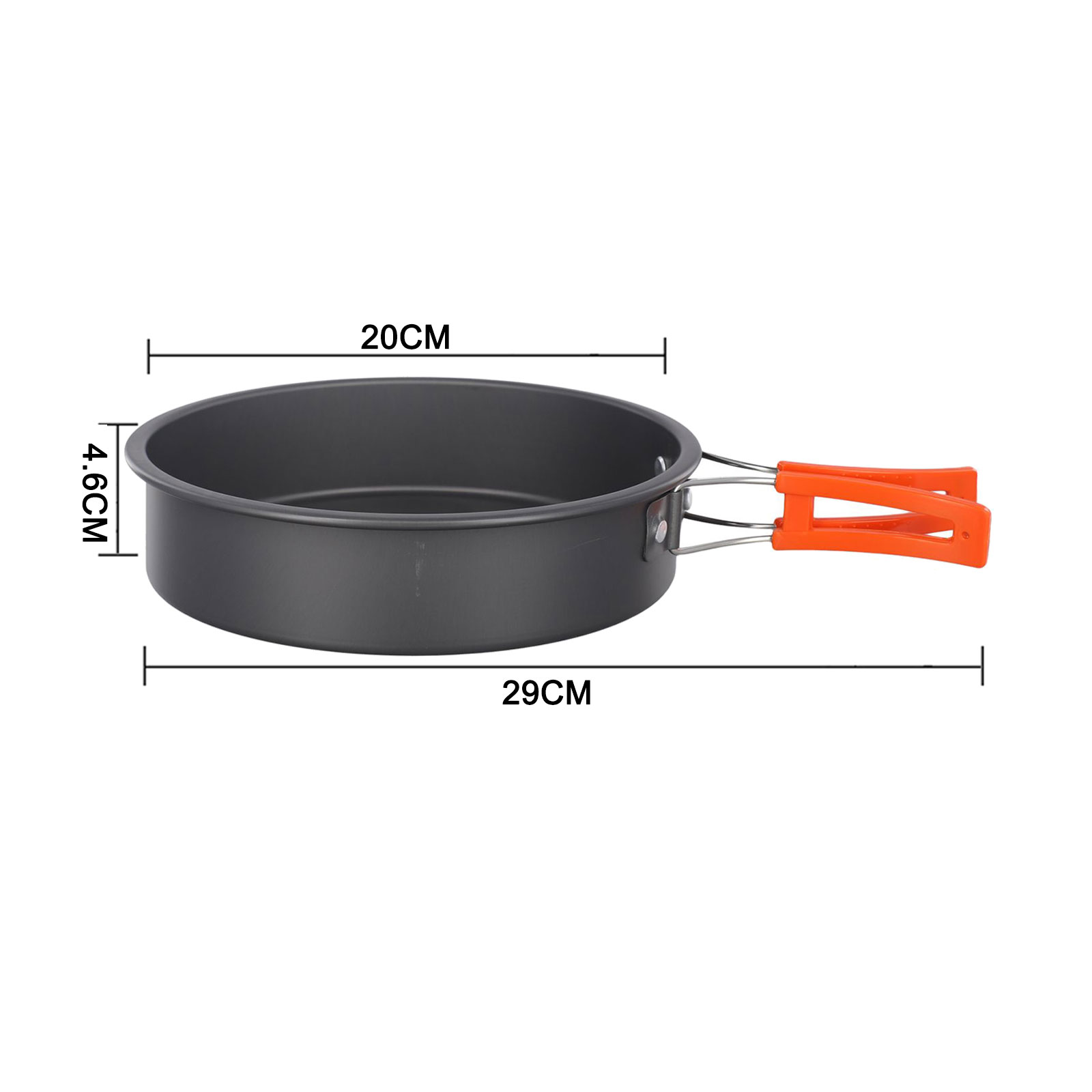 Poêle à frire en alumine, 1 pi - Camping Cooking Candle avis et prix