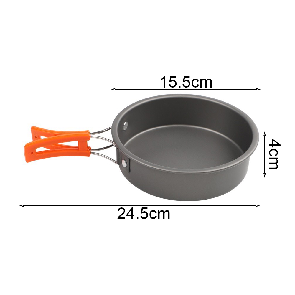 Poêle à frire en alumine, 1 pi - Camping Cooking Candle avis et prix