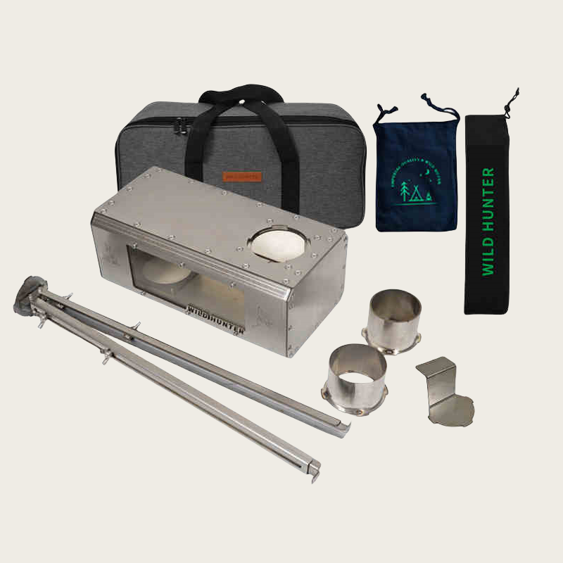 Poêle à bois de camping avec o - Camping Cooking Area avis et prix