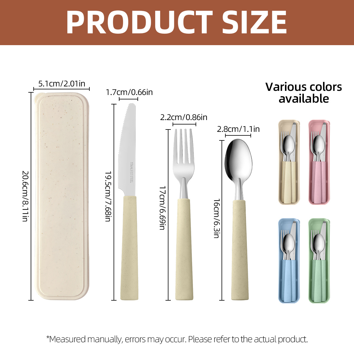 1 ensemble de couverts portabl - Camping Cooking Knife Set avis et prix