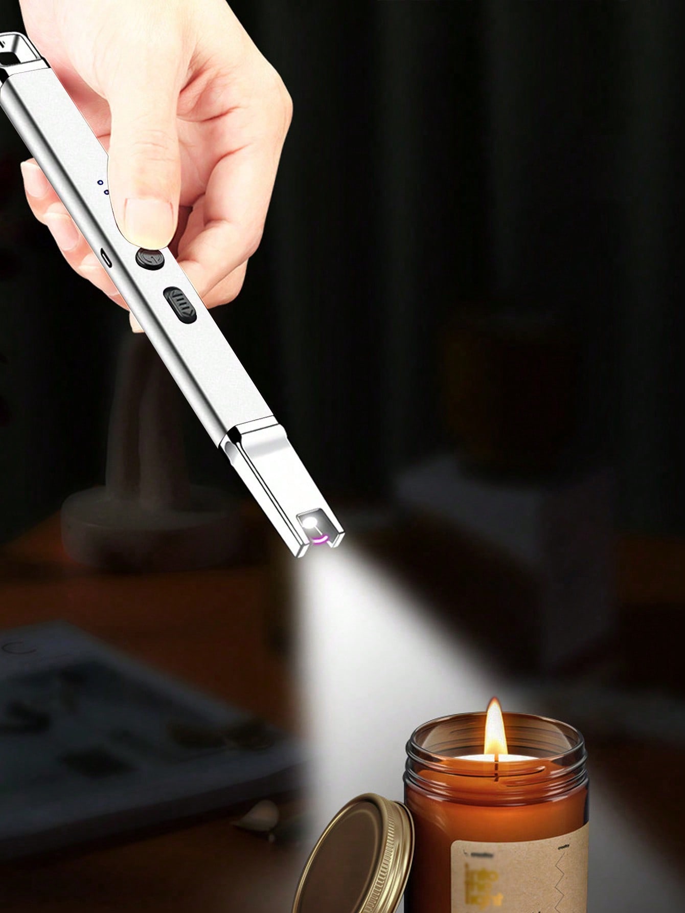 Briquet électrique à arc plasm - Camping Cooking Candle avis et prix