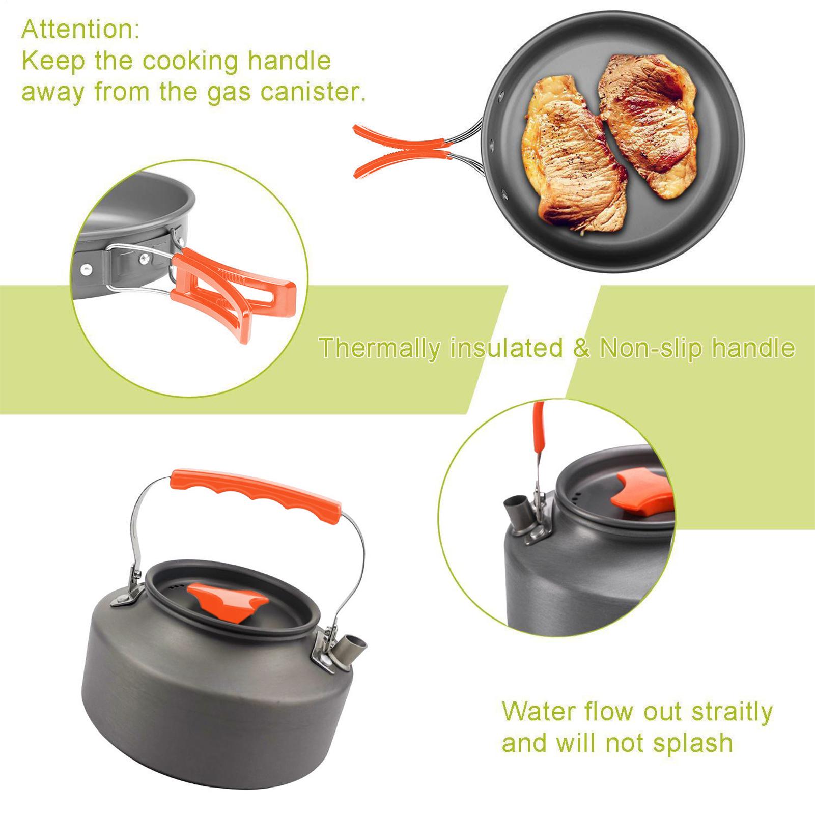 Ensemble de cuisine de sac à d - Camping Cooking Knife Set avis et prix