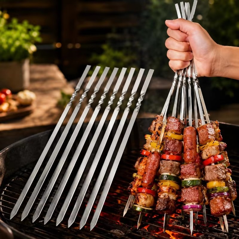 10/30/50 brochettes de barbecu - Camping Cooking Candle avis et prix