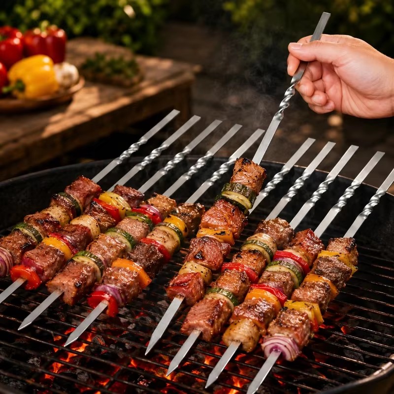 10/30/50 brochettes de barbecu - Camping Cooking Candle avis et prix