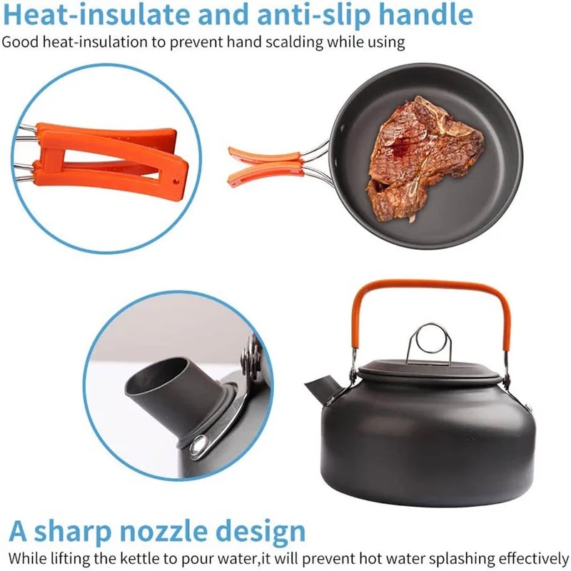 Ensemble de cuisine de camping - Camping Cooking Candle avis et prix