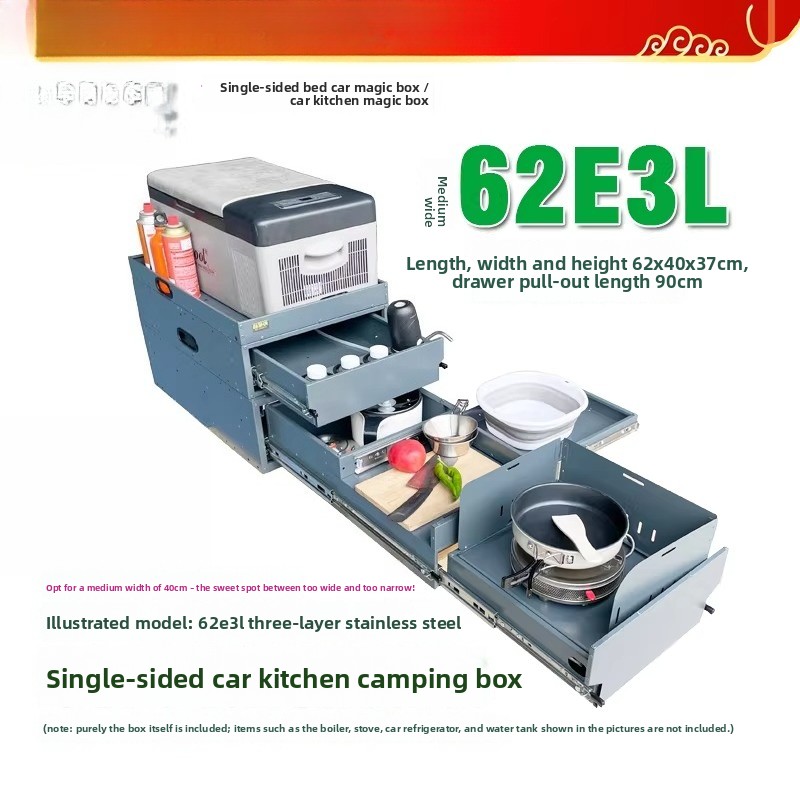 Cuisine et boîte de rangement  - Camping Cooking Area avis et prix