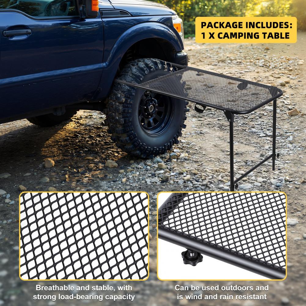 Table de camping à fixer sur l - Camping Outdoor Cooking Table avis et prix